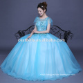 Ruffles Quinceanera Dresses Ball Gown Blue Evening Dress Prom Dress